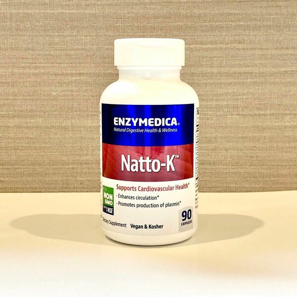 ENZYMEDICA(エンザイメディカ) Natto-K(ナットウK) 残85カプセル/ナットウキナーゼ 血栓予防 サプリメント