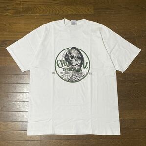 19SS TENDERLOIN TEE GR WHITE テンダーロイン Tシャツ グリムリーパー ホワイト 半袖 XL サイズの画像1