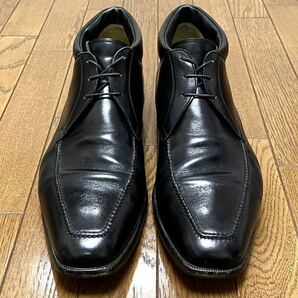 BERLUTI チャッカブーツ ベルルッティ アンクルboots レザーシューズ 革靴 ドレス ビジネス レースアップ 黒 ブラック 8 26.5cmの画像2