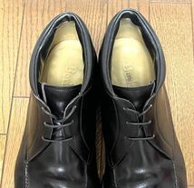 BERLUTI チャッカブーツ ベルルッティ アンクルboots レザーシューズ 革靴 ドレス ビジネス レースアップ 黒 ブラック 8 26.5cm_画像6