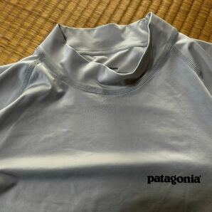 試着程度良品 パタゴニア ラッシュガード Patagonia サイズXL ホワイト 白 キャプリーン の画像3