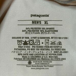 試着程度良品 パタゴニア ラッシュガード Patagonia サイズXL ホワイト 白 キャプリーン の画像8