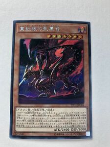 遊戯王　闇　真紅眼の亜黒竜　シークレット