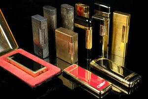 dunhill ダンヒル Cartier カルティエ S.T Dupont ディポン オイルライター ローラーガスライター まとめて12点