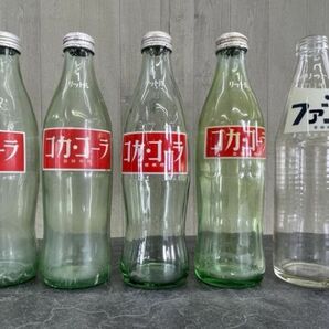 【空瓶】 83年有 コカコーラ スプライト ファンタ 大量セット グリーンボトル有 ボトル 瓶 ビン CocaCola 1リットル 1000ml/57128の画像8