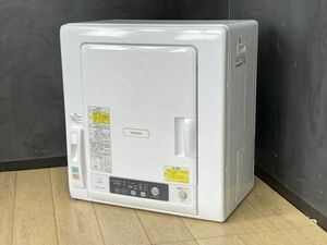 動作保証 HITACHI 日立 除湿形電気衣類乾燥機 DE-N50WV 2021年製 乾燥容量5.0kg ヒーター＆風乾燥 ピュアホワイト / 57225