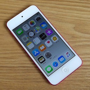 ◆◆iPod touch 第6世代 32GB ピンク A1574 モデル：MKHQ2J/A そこそこきれい 動作良好 バッテリー長持ち|T6-1192◆◆