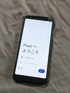 ★Google Pixel 3a★画面割れ ジャンク品★SIMフリー★