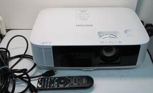 RICOH リコー スタンダードプロジェクター PJ WX5361N 動作品