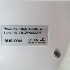 BUSICOM バーコードリーダー BCN-1200U-W +台 4個まとめての画像5