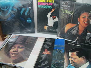 SYD Fin/PATRICE RUSHEN/SARAH VAUGHAN/Tiffany/OSCAR PETERSON/JOHN LEWIS　R＆B ジャズ　６枚まとめて