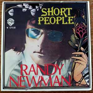 Randy Newman/Short People・Little Criminals/イタリア盤7/ピクチャースリーブ