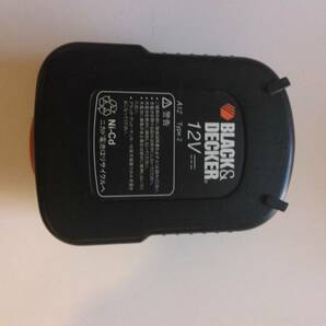 BLACK&DECKER 12V 充電池２ケ 【充電不可品】の画像4