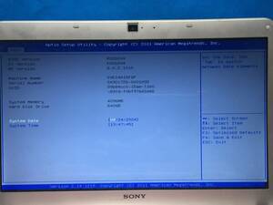 ★★MA26　VAIO SVE14A15FGP Core i5 2450M 2.5GHz CPUユニット　BIOS起動