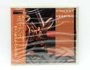 【 未開封 CD 】 VINCENT HERRING ヴィンセント・ハーリング ／ EVIDENCE エヴィデンス ◎ VICJ-67 Mulgrew Miller Wallace Roney