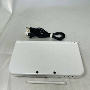 ★1円～ 美品 動作確認済 New NINTENDO 3DSLL 本体 パールホワイト 任天堂 送料全国520円 ニンテンドー Pearl White