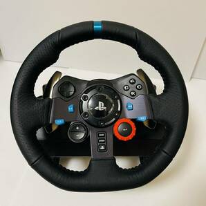 ★1円～ 美品 動作確認済 ロジテック ドライビングフォース G29 Logitech ハンコン DRIVING FORCE PS4 プレステ4の画像2