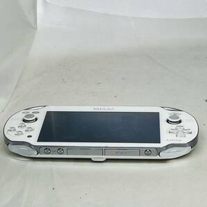 ★1円〜 美品 FW3.68 動作確認済 SONY PS Vita PCH-1100 AB002 3G Wi-Fiモデル 本体 クリスタルホワイト Play Station crystal whiteの画像6