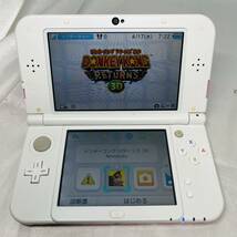 ★1円～ 動作確認済 New NINTENDO 3DSLL 本体 ピンク ホワイト 任天堂 送料全国520円 ニンテンドー PINK WHITE_画像2