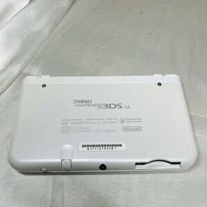 ★1円～ 美品 付属品完備 動作確認済 New NINTENDO 3DSLL 本体 パールホワイト 任天堂 送料全国520円 ニンテンドー PEARL WHITE 箱付きの画像6