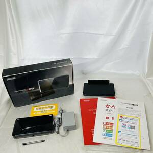 *1 jpy ~ ultimate beautiful goods operation verification settled NINTENDO 3DS body Cosmo black nintendo Nintendo COSMO BLACK box attaching 