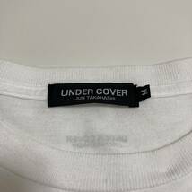 UNDERCOVER 袖GIZ Uロゴ ロンT 長袖 Tシャツ ホワイト 白 Mサイズ アンダーカバー カットソー SCAB archive 3120479_画像4