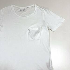 2007SS ここのえ Maison Martin Margiela 10 歪み ポケット Tシャツ メンズ 白 メゾンマルタンマルジェラ 半袖 カットソー archive 3080632