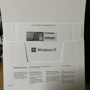 1個 Windows11 Pro 64bit DSP版 DVD プロダクトキー Microsoft 正規認証保証