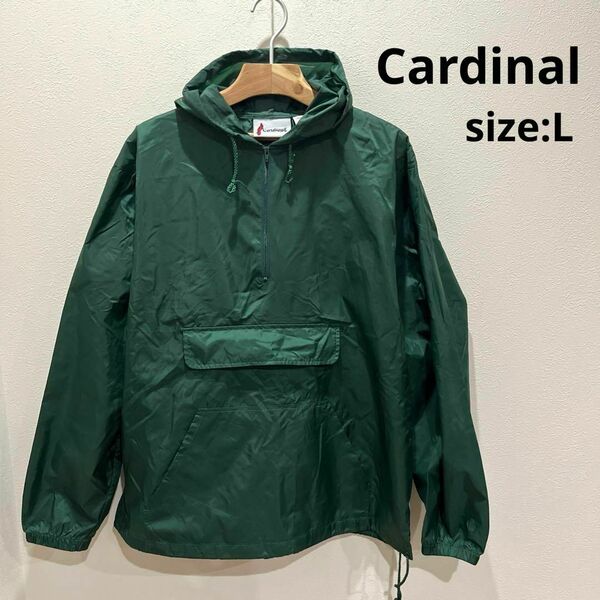 カーディナル Cardinal パーカー アノラックパーカー グリーン L 緑