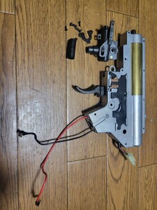 80・マルイ電動MP5 (ver2)　メカボックスアッセンブル＆チャンバー　中古品