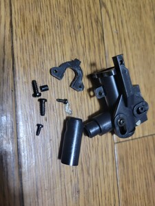 06・マルイ電動MP5 (ver2)　ホップアップチャンバー(ノズル段差無し)　中古品　※画像４参照。(管理在庫１)