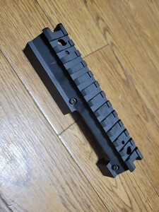 98・メーカー不明　MP5/G3対応　マウントベース　中古品　※メタル