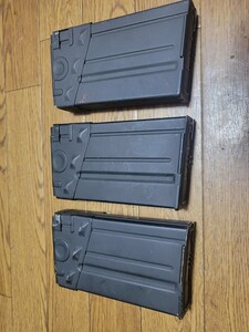 84・マルイ電動G3系　500連射マガジン×３　多弾装　中古品　使用感あり。