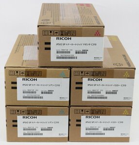 ◆未開封品◆ RICOH リコー IPSiO SP C310 純正トナーカートリッジ：シアン，マゼンタ，イエロー ※未開封・未使用品 (2745833)