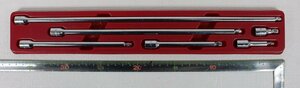 □現状品□ Snap on TMXW1,2,4,60,100,140 エクステンションバー6点セット スナップオン PAK431260 (2771124）　