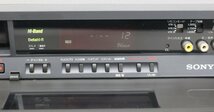 □現状品□ SONY SL-200D Betamax ビデオカセットレコーダー ハイバンド ベータ 1997年製 通電確認のみ　(2761193）　_画像7