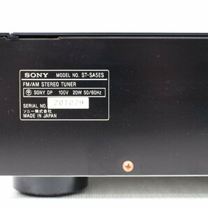 □現状品□ SONY ST-SA5ES ソニー AM/FMステレオチューナー （2754210)の画像8