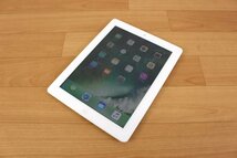 △現状品△ Apple iPad Retinaディスプレイ Wi-Fiモデル 16GB ホワイト MD513J/A 第4世代　簡易チェック リセット済 傷み (2745297)_画像1