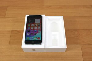 △現状品△ iPhoneSE2 64GB White MX9T2J/A Apple SIMフリー版　簡易チェック リセット済 iOS17.2.1 箱付 傷み (2745789)