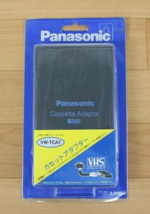 △現状品△ Panasonic パナソニック Cassette Adaptor/カセットアダプター VW-TCA7 ※動作未チェック（2733094）