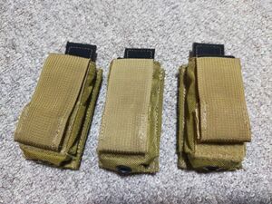 【海兵隊実物】Eagle製 .45 スピードリロード ピストルマガジンポーチ 3個セット