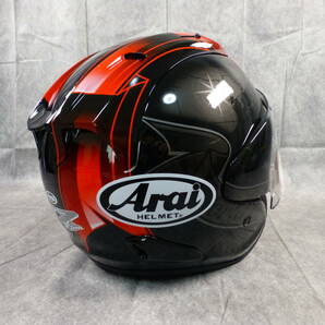 ARAI VZ-RAM レプリカ ハラダツアー ブラック サイズ 57-58 試着のみ 未使用の画像5