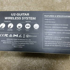 Xvive GUITAR WIRELESS SYSTEM XV-U2/BK ギターワイヤレス オマケでホルダー付 未使用の画像7