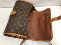 LOUIS VUITTON モノグラム M51369 マルヌ ショルダーバッグ ブラウン PVC ルイヴィトン SS-152261_画像8