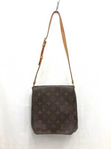 LOUIS VUITTON ショルダーバッグ ブラウン M51258 モノグラム ミュゼットサルサ ショートストラップ ルイヴィトン SS-265679