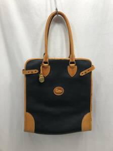 ドゥー二ーアンドバーク DOONEY&BOURKE レザー トートバッグ ネイビーxブラウン 24041802