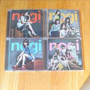 乃木坂46 　インフルエンサー　CD DVD組　A,B,C,Dタイプ　4枚セット　中古品