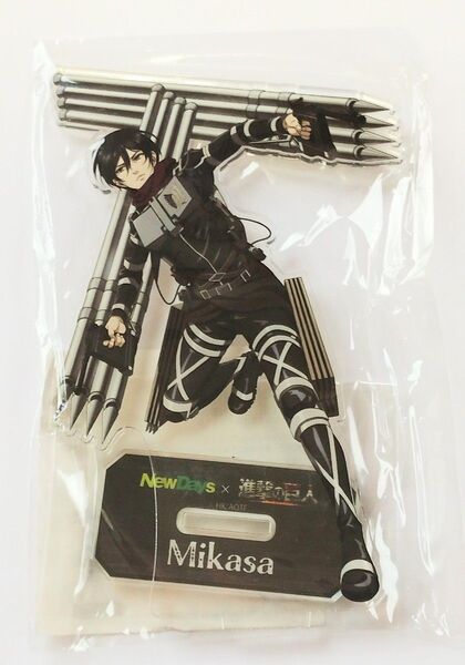 進撃の巨人 ミカサ NewDaysコラボ アクリルスタンド アクスタ 未開封品
