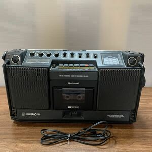 一円スタート National/ナショナル STEREO MAC ST-5 RS-4250 ラジカセ 松下電器 ジャンク 昭和レトロ FM AM オーディオ機器 (石828