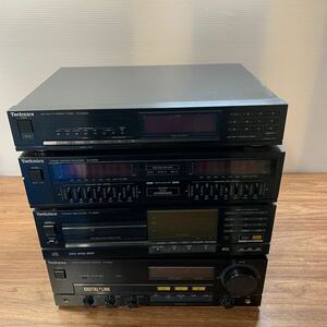 1円スタート Technics テクニクス CDプレーヤー/チューナー/アンプ 4点まとめ売り SU-D5000/ST-D5000/SL-D5000/SH-D5000 オーディオ (石862